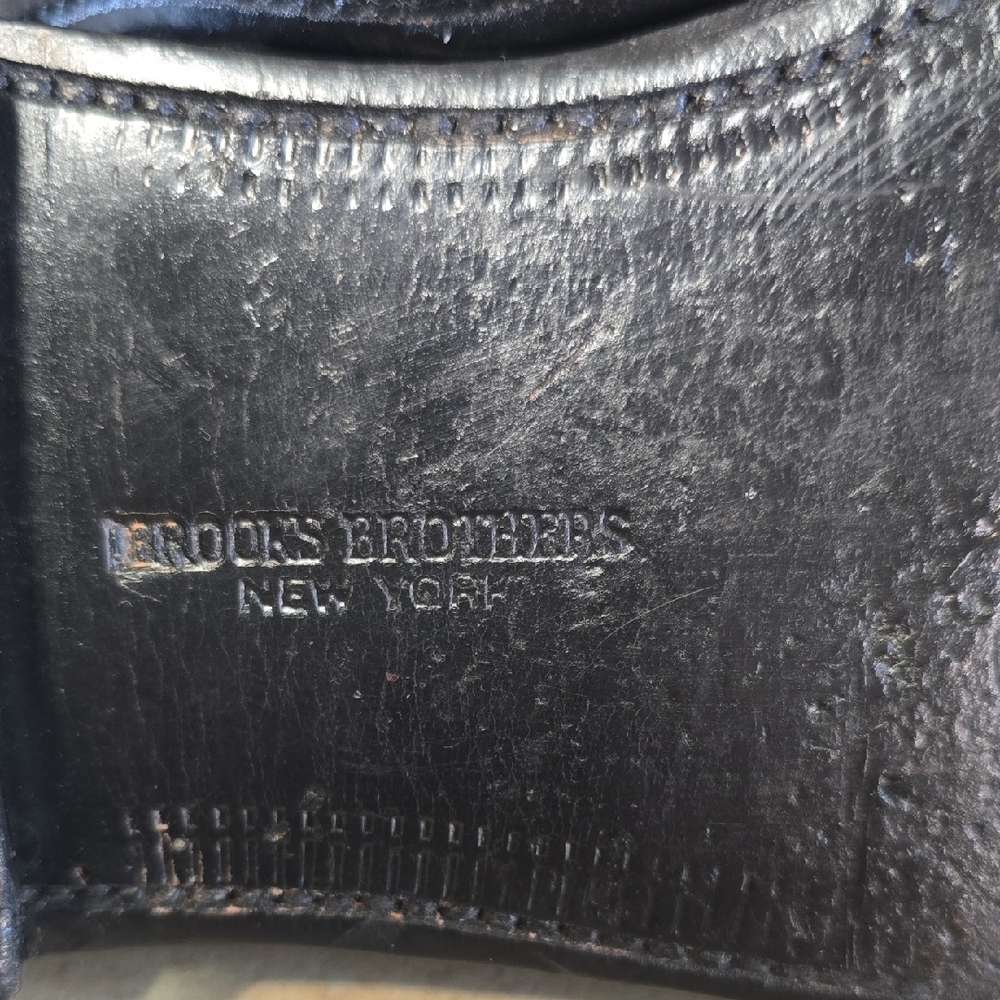 Brooks Brothers Alden Indy Black Leather Oxfords … - image 8